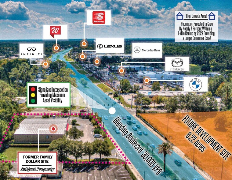 6729 Blanding Blvd, Jacksonville, FL à vendre - Photo du bâtiment - Image 2 de 3