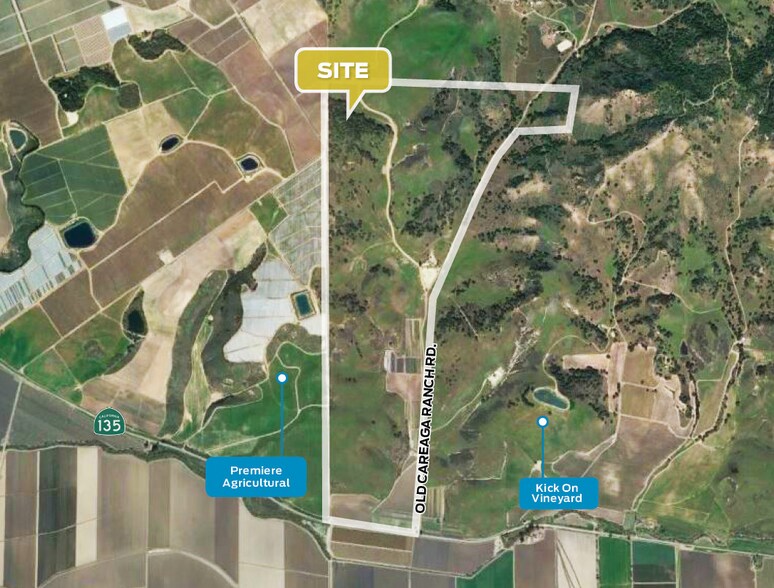 7855 Old Careaga Ranch Rd, Santa Maria, CA à vendre - Aérien - Image 2 de 26