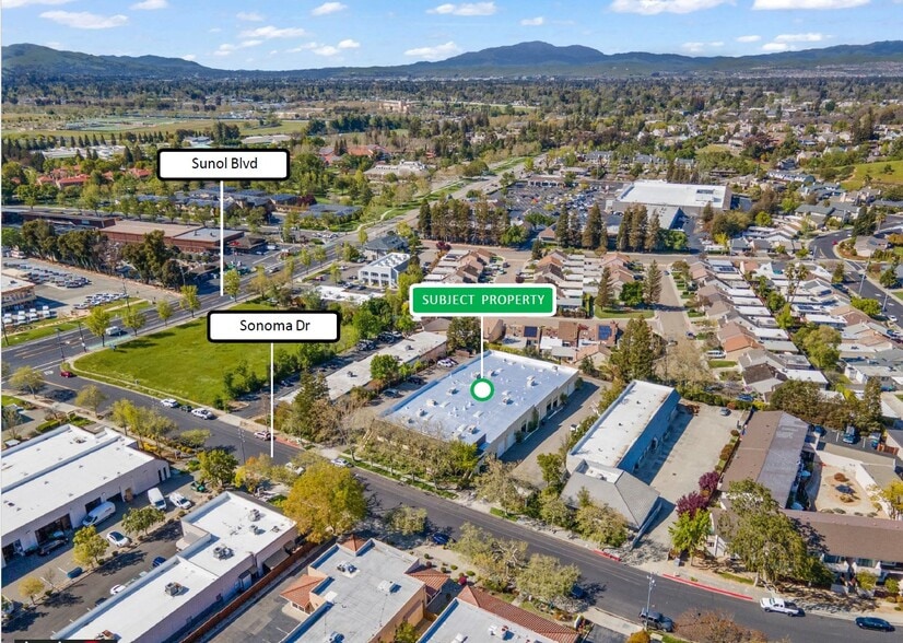 5729 Sonoma Dr, Pleasanton, CA for lease - Aerial - Image 3 of 10