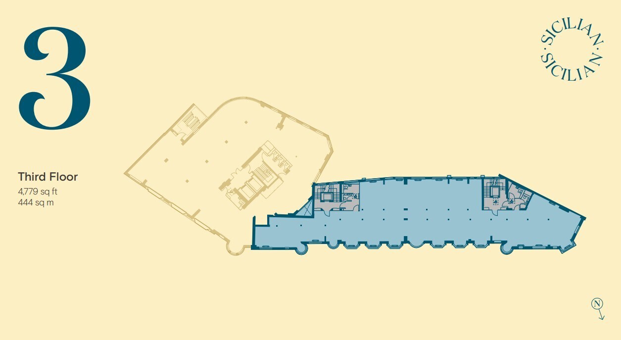 Sicilian Av, Londres à louer Plan d’étage- Image 1 de 1