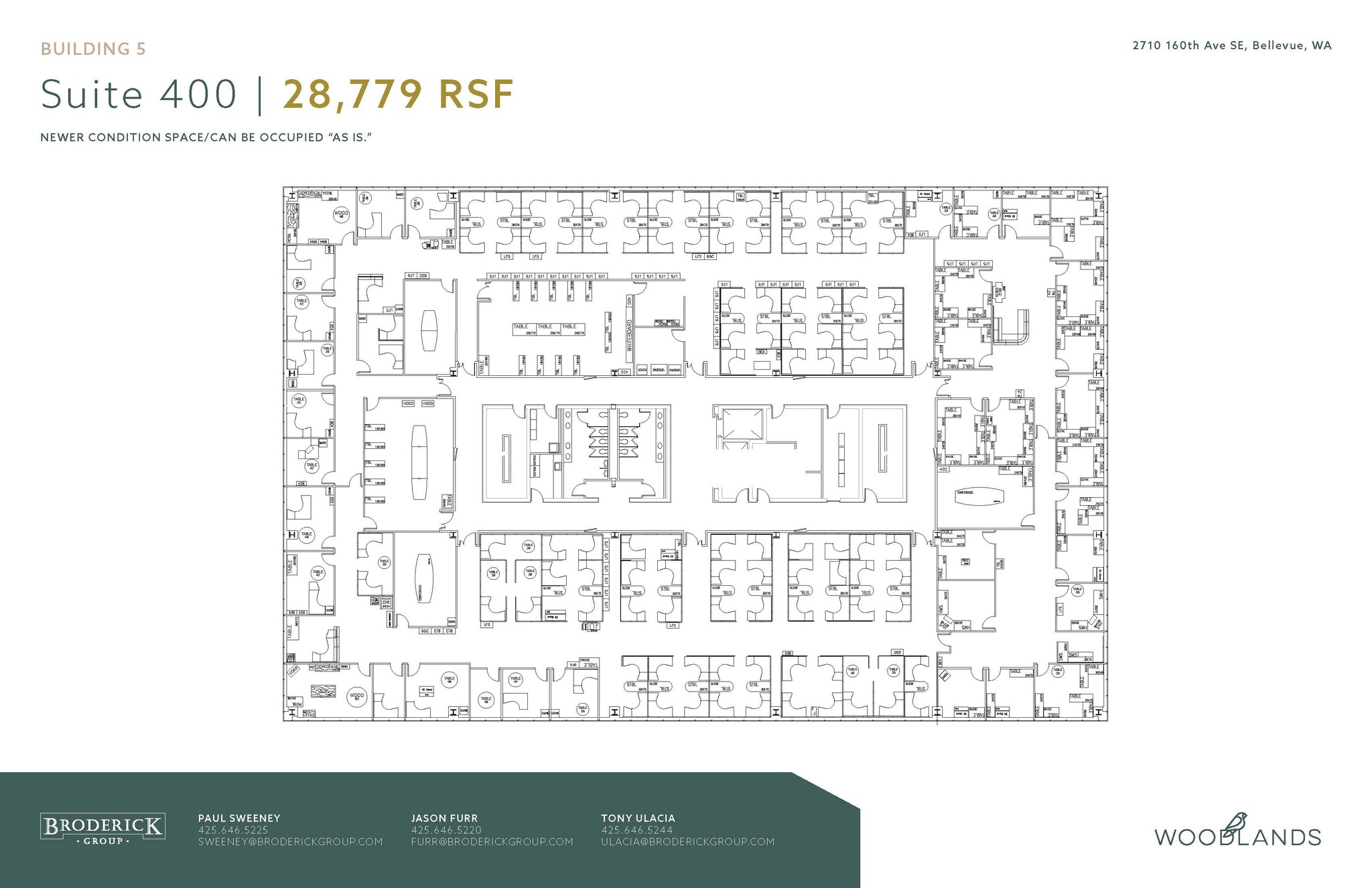 2810 160th Ave SE, Bellevue, WA for lease Floor Plan- Image 1 of 1