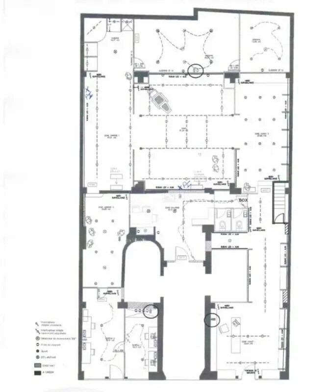 Retail in Paris for lease Floor Plan- Image 1 of 2