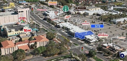 8151 International Dr, Orlando, FL - AERIAL  map view