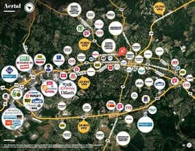 801 N Fant St, Anderson, SC - Aerial  map view - Image1
