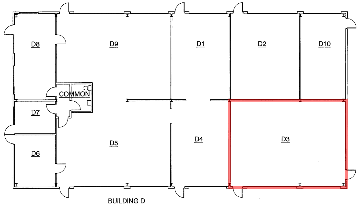 13909 Meridian Ave E, Puyallup, WA for lease Floor Plan- Image 1 of 2