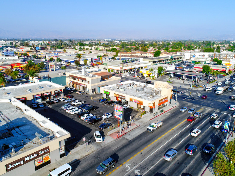 14503-14519 Sherman Way, Van Nuys, CA for lease - Aerial - Image 1 of 4