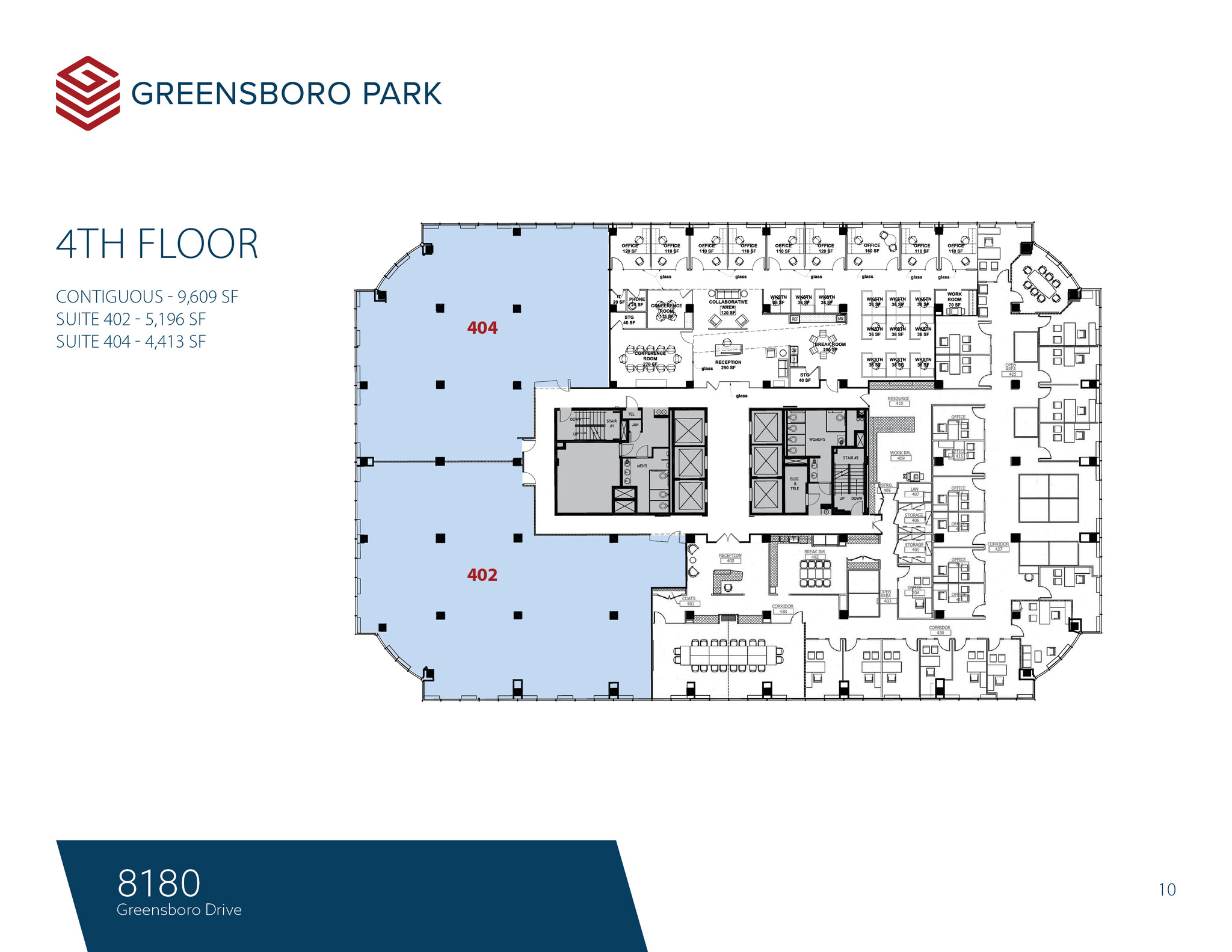 8180-8200 Greensboro Dr, McLean, VA for lease Floor Plan- Image 1 of 1