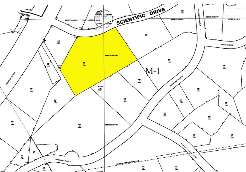 230 Scientific Dr, Peachtree Corners, GA à vendre - Plan cadastral - Image 2 de 7