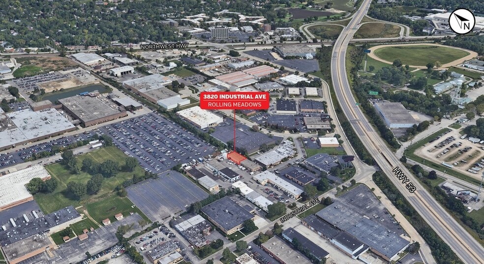 3820 Industrial Ave, Rolling Meadows, IL for sale - Building Photo - Image 2 of 6