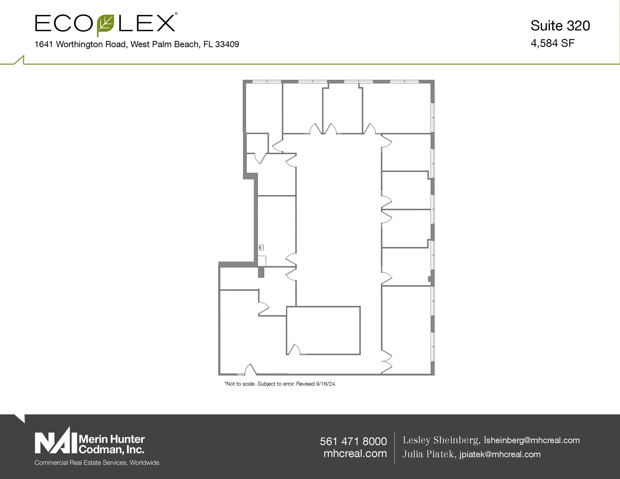 1641 Worthington Rd, West Palm Beach, FL for lease Floor Plan- Image 1 of 16