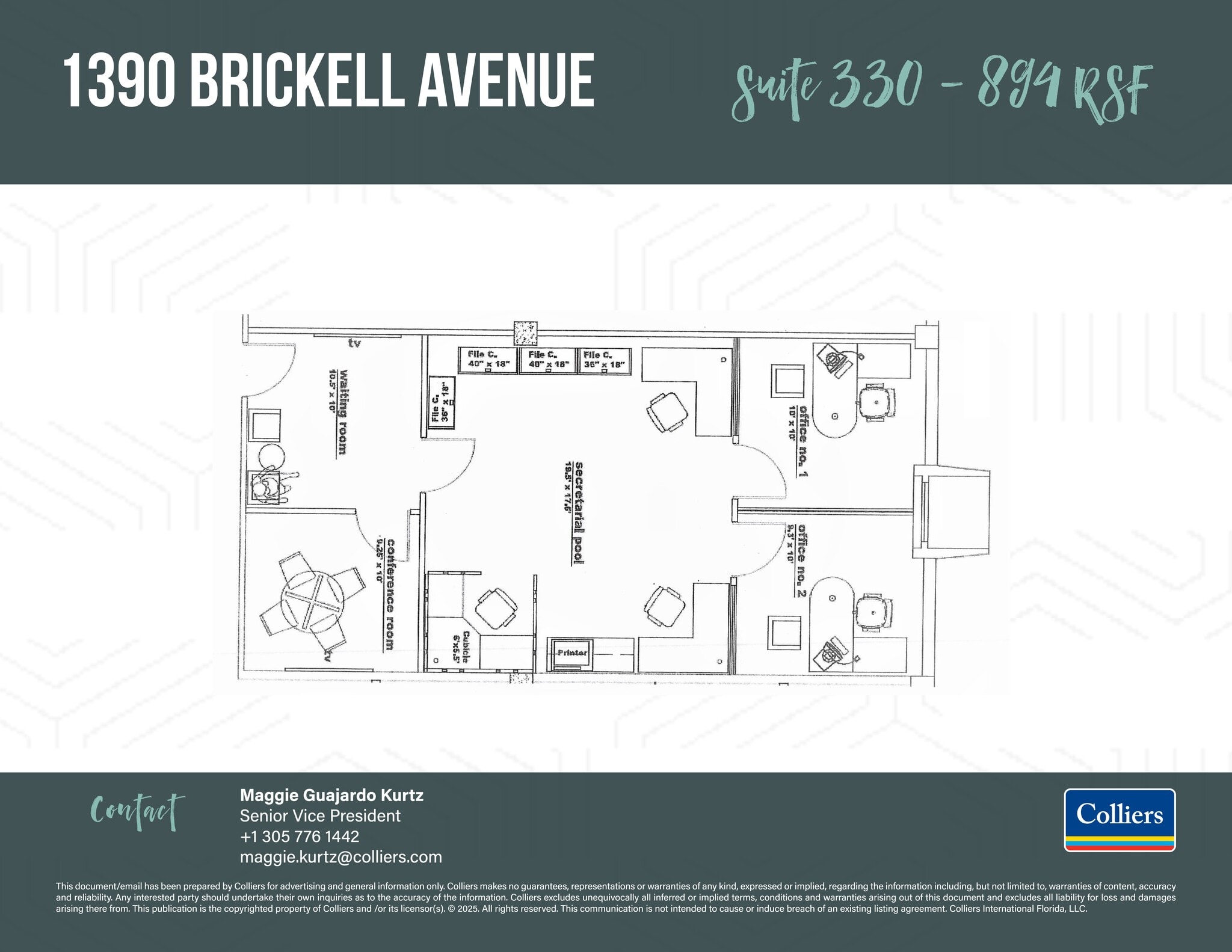 1390 Brickell Ave, Miami, FL for lease Site Plan- Image 1 of 1