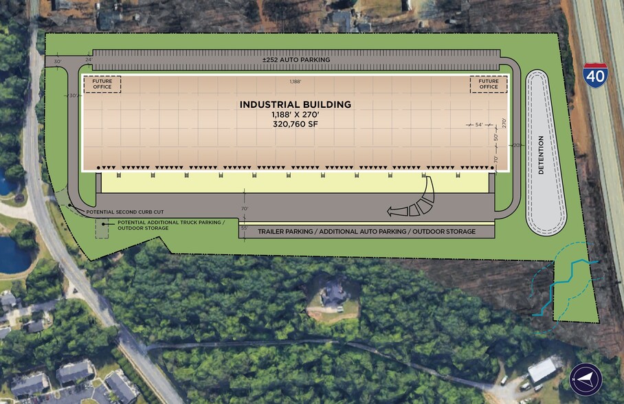 3530 McConnell Rd, Greensboro, NC for sale - Floor Plan - Image 2 of 2