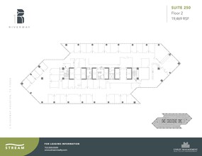 1 Riverway, Houston, TX à louer Plan d  tage- Image 1 de 1