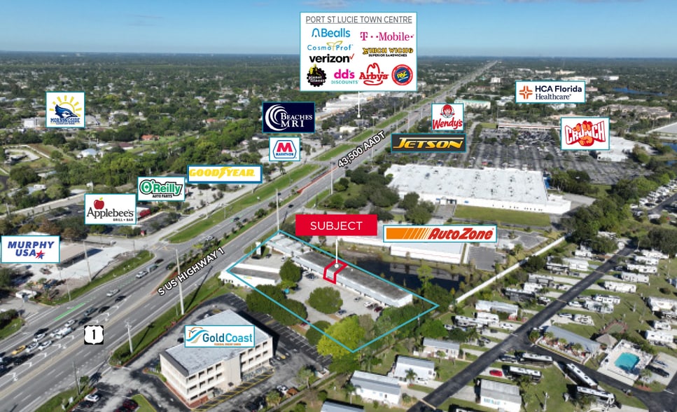 10502-10558 S Us-1 Hwy, Port Saint Lucie, FL à louer - Photo du bâtiment - Image 3 de 3