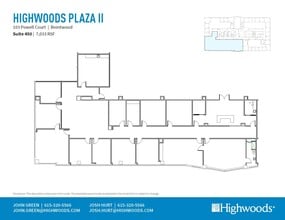 5410 Maryland Way, Brentwood, TN for lease Floor Plan- Image 1 of 1