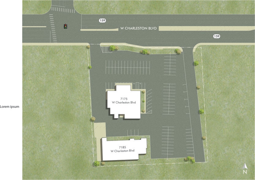 7175 W Charleston Blvd, Las Vegas, NV for sale - Site Plan - Image 3 of 12