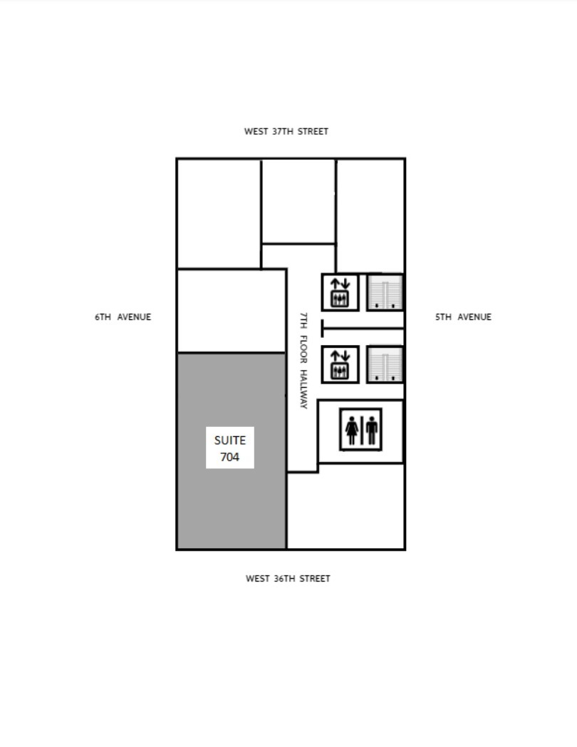 40 W 37th St, New York, NY for lease Floor Plan- Image 1 of 2