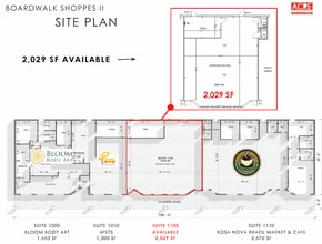 1062-1076 W SR 436 Hwy, Altamonte Springs, FL à louer Plan d’étage- Image 1 de 1