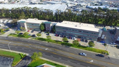 1435 Huntington Ave, South San Francisco, CA - Aérien  Vue de la carte