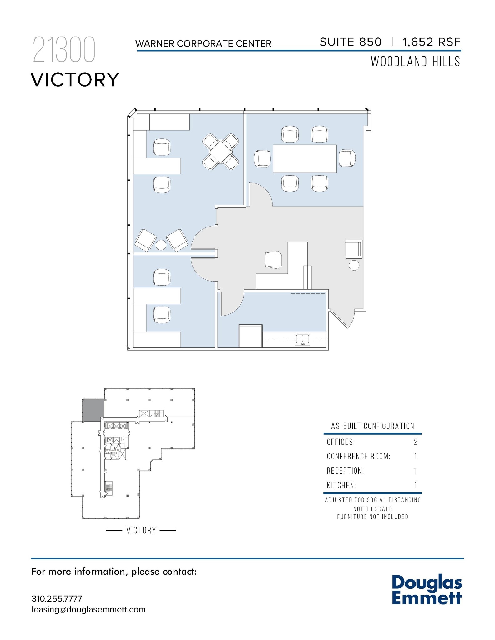 21300 Victory Blvd, Woodland Hills, CA for lease Floor Plan- Image 1 of 1