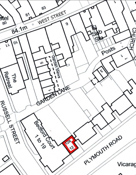 12 Plymouth Rd, Tavistock à louer Goad Map- Image 1 de 1