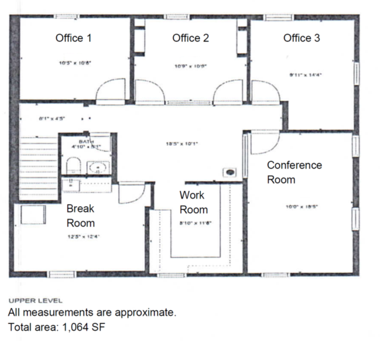 6846-6848 Elm St, McLean, VA for lease Floor Plan- Image 1 of 11