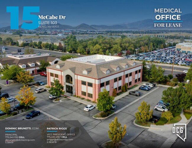 Plus de détails pour 15 McCabe Dr, Reno, NV - Bureau/Médical à louer