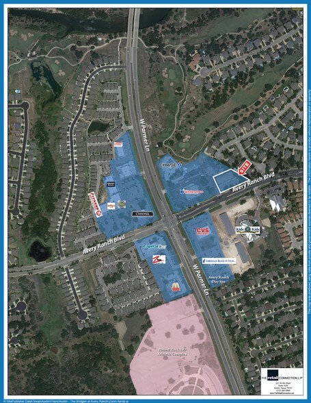 15004 Avery Ranch Blvd, Austin, TX à vendre - Aérien - Image 3 de 7