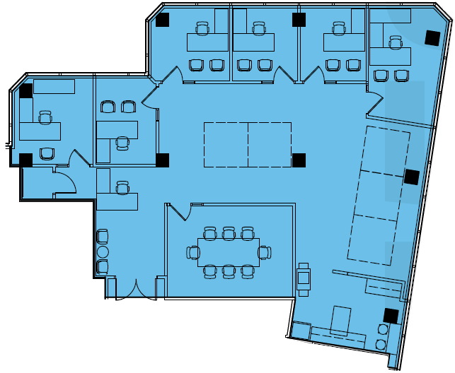 1560 Wilson Blvd, Arlington, VA à louer Plan d’étage- Image 1 de 2