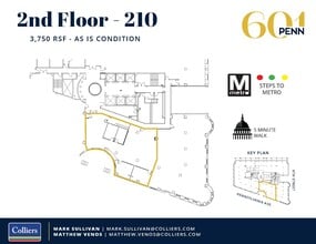 601 Pennsylvania Ave NW, Washington, DC à louer Plan d’étage- Image 1 de 1
