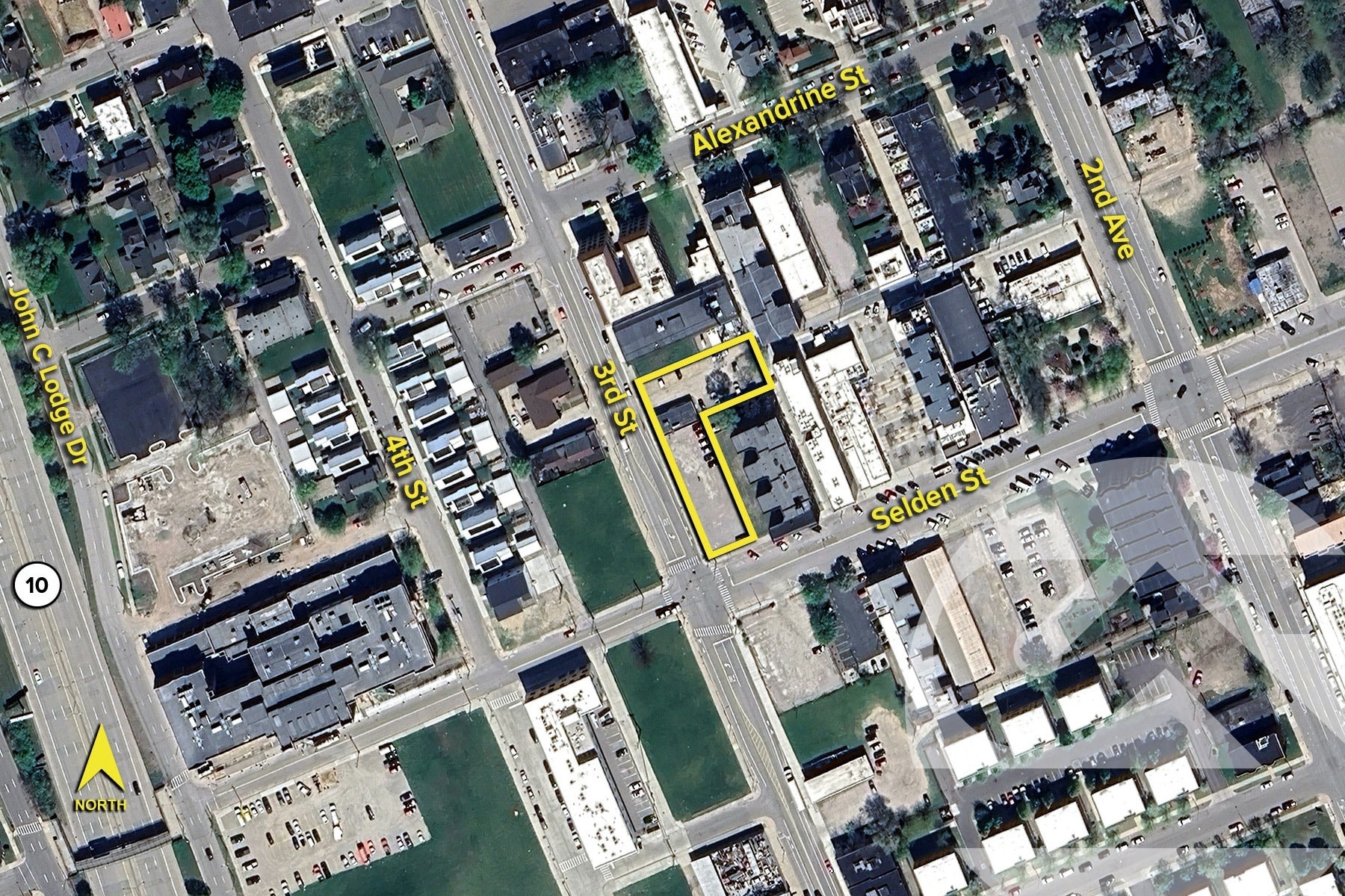 3912 Seldon & 3940 3rd St, Detroit, MI for sale Building Photo- Image 1 of 2