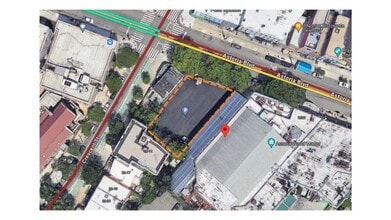 25-08 Astoria Boulevard Blvd, Astoria, NY - aerial  map view