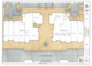 155 S Palm Canyon Dr, Palm Springs, CA à louer Plan d’étage- Image 1 de 1