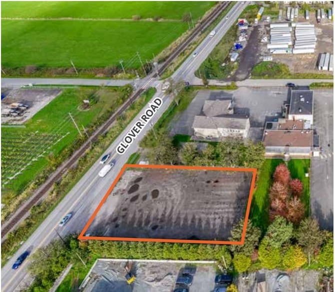 6632 Glover Rd, Langley, BC for lease Aerial- Image 1 of 6
