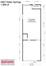 4801-4849 Keller Springs Rd, Addison, TX for lease Floor Plan- Image 1 of 1