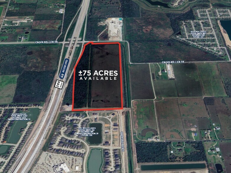 TX-288, Manvel, TX à vendre - Aérien - Image 1 de 3