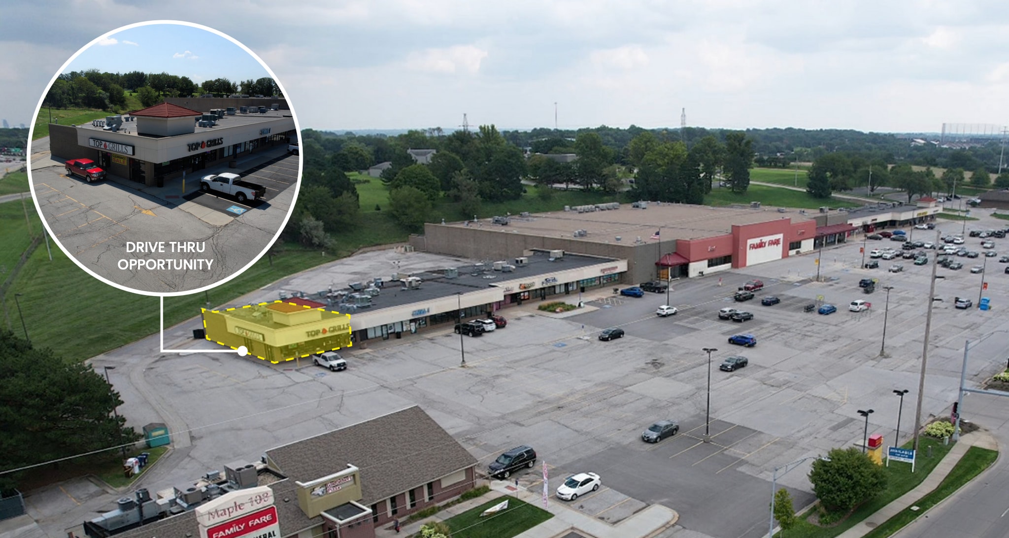 108th & Maple Rd, Omaha, NE for lease Building Photo- Image 1 of 8