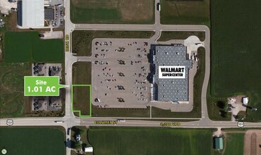 810 S Irish Rd, Chilton, WI - AERIAL  map view