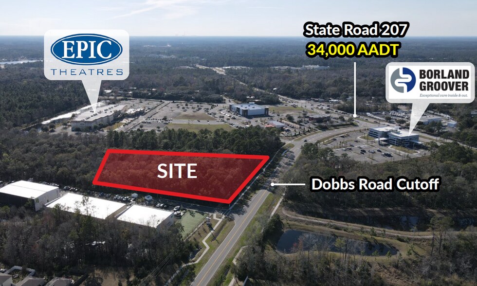 Dobbs Road Cutoff, Saint Augustine, FL à vendre - Photo du bâtiment - Image 2 de 4