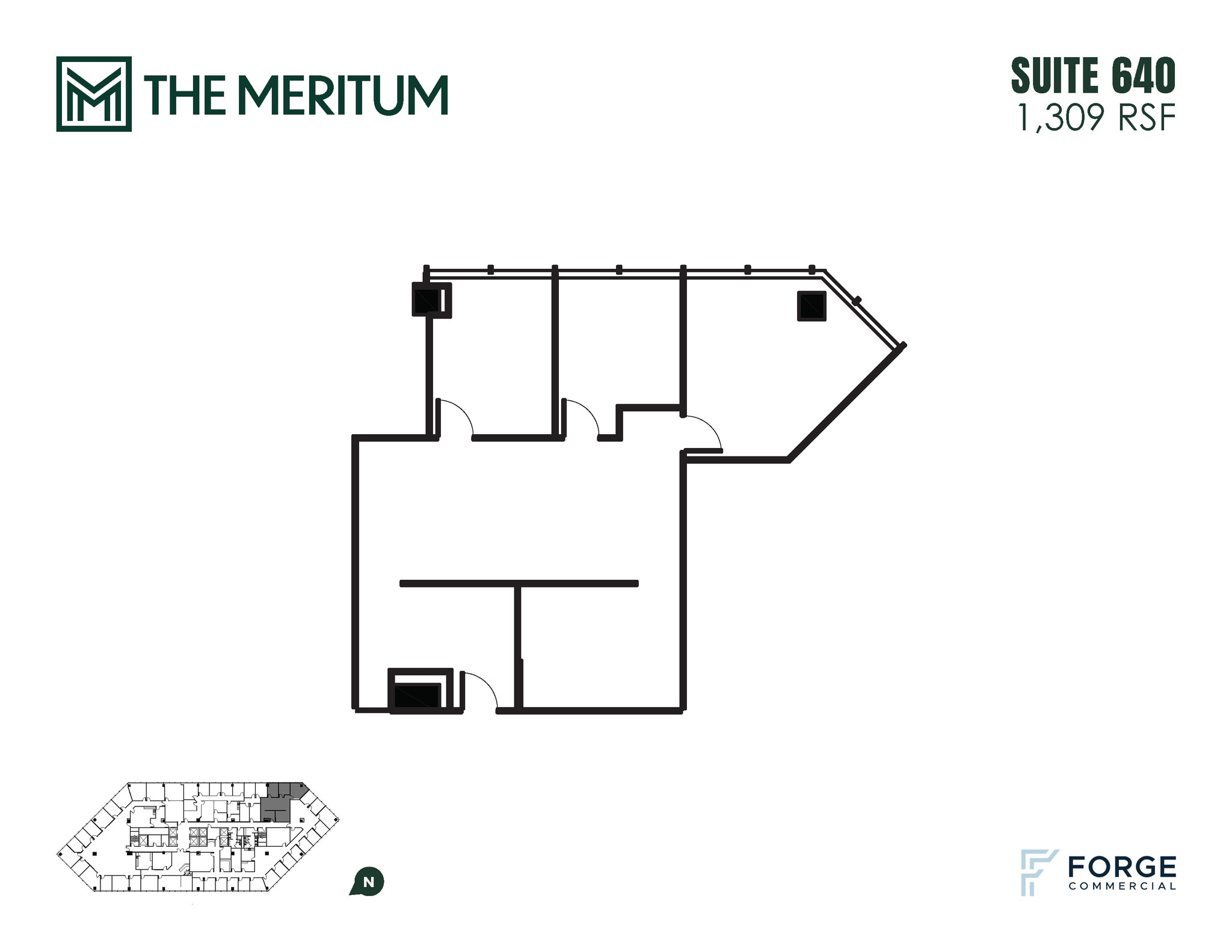 12221 Merit Dr, Dallas, TX for lease Floor Plan- Image 1 of 1