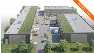 Trappes - Aerial map view