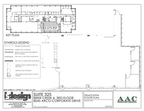 8045 Arco Corporate Dr, Raleigh, NC à louer Plan de site- Image 1 de 2