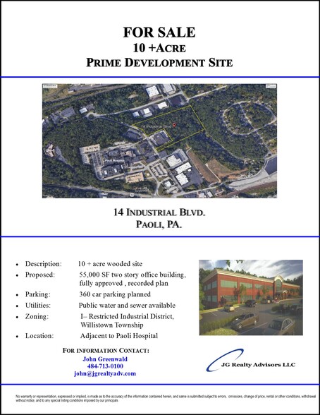 14 Industrial Blvd, Paoli, PA for sale - Building Photo - Image 2 of 4