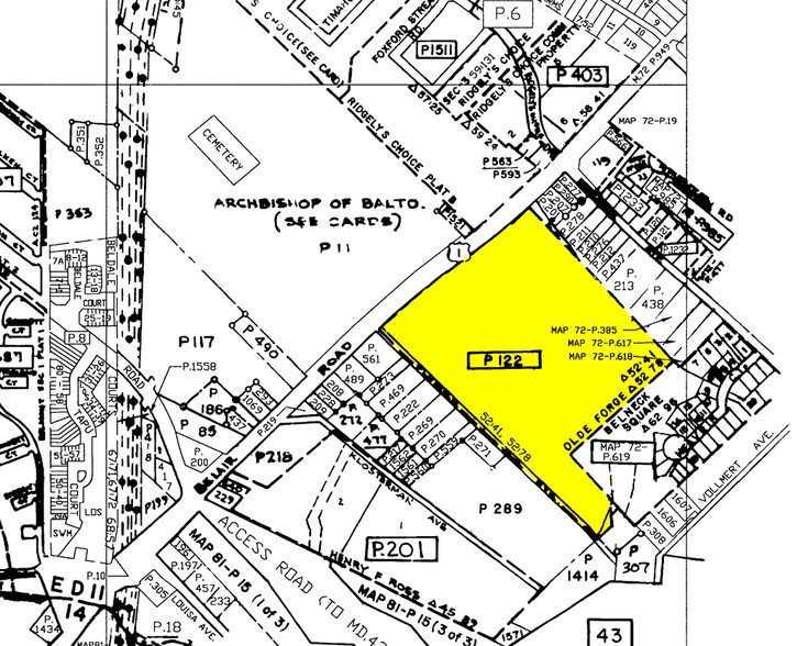 8441 Belair Rd, Nottingham, MD for lease - Plat Map - Image 2 of 77