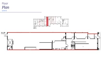 830-840 Industrial Ave, Ottawa, ON à louer Plan d’étage- Image 2 de 2