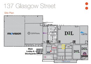 137 Glasgow St, Kitchener, ON à louer Plan de site- Image 1 de 2