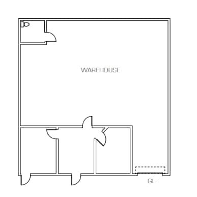 8545 Arjons Dr, San Diego, CA à louer Plan d’étage- Image 1 de 1