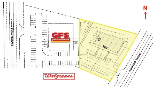 20920 Governors Hwy, Olympia Fields, IL à vendre - Photo du bâtiment - Image 3 de 6