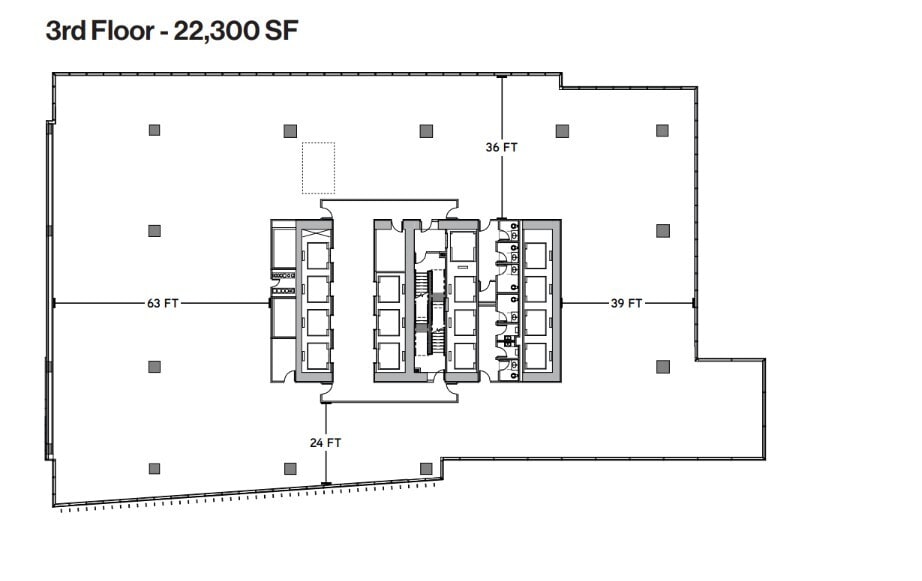 1133 Melville St, Vancouver, BC for lease Floor Plan- Image 1 of 1