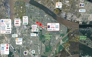 3008 Holiday Dr, New Orleans, LA - Aérien  Vue de la carte - Image1